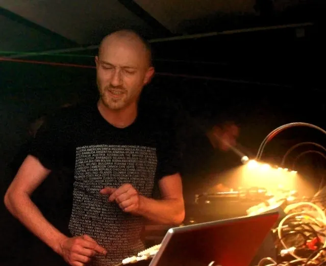 Authentic photo of Paul Kalkbrenner, announced for RESISTANCE LONDON; not an event flyer or photograph of this show