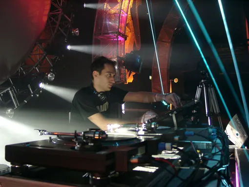 Authentic photo of Paul van Dyk, announced for PAUL VAN DYK — PITTSBURGH; not an event flyer or photograph of this show
