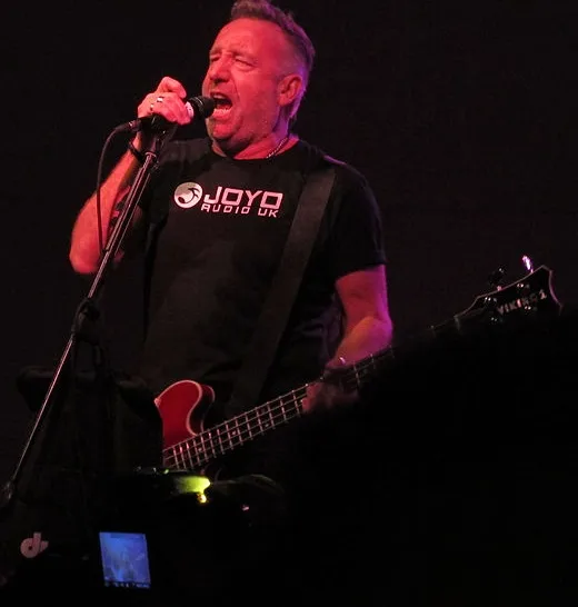 Authentic photograph of Peter Hook