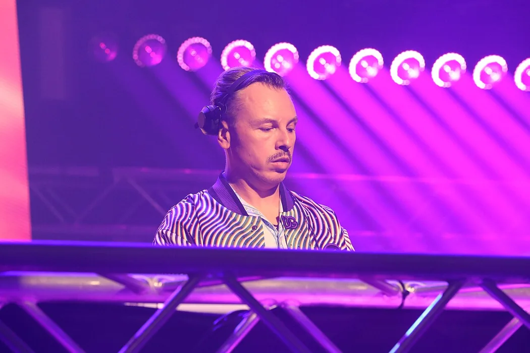 Purple Disco Machine performing at New Pop Festival, 2025; archival photo of a billed performer at LA DISCOTHÈQUE 10TH ANNIVERSARY, not this event