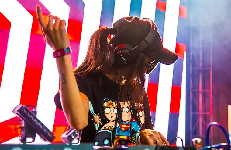 Authentic photograph of Rezz