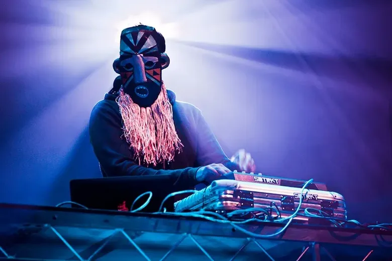 Authentic photograph of SBTRKT