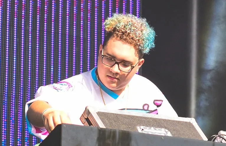 Authentic photograph of Slushii