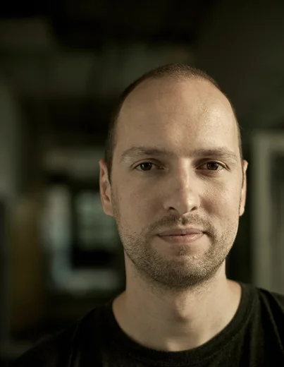 Authentic photograph of Stefan Goldmann