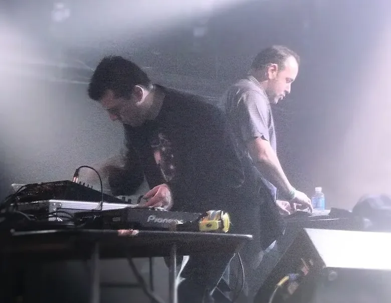Authentic photograph of The Crystal Method