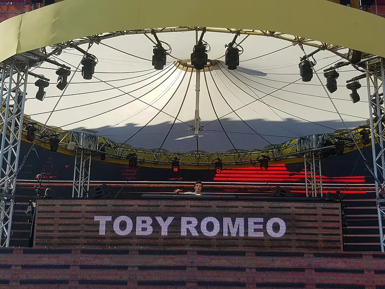 Authentic photograph of Toby Romeo