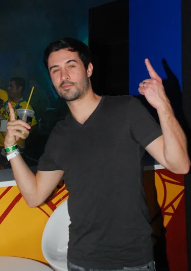 Authentic photograph of Yves Larock