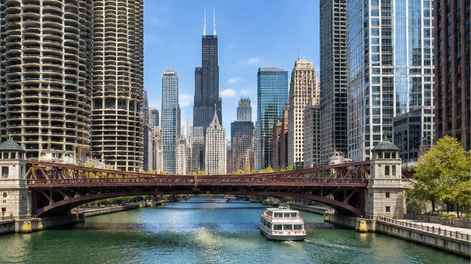 City photograph of CHICAGO as location context only, not a photograph of MPH — CHICAGO, FOREVER