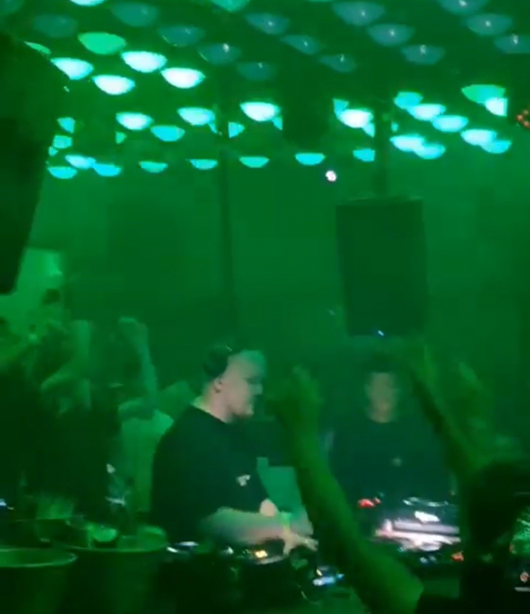 Chris Stussy at a later-career performance, not their first booking