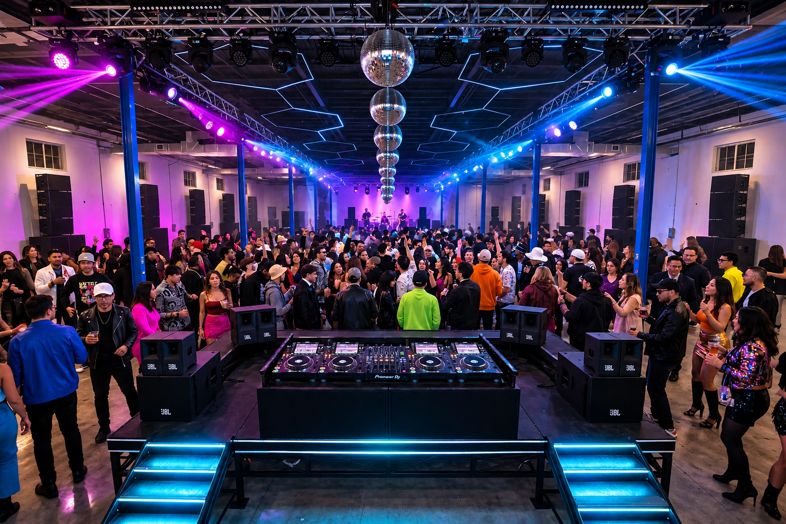 24/7 St Pete nightclub interior and dancefloor