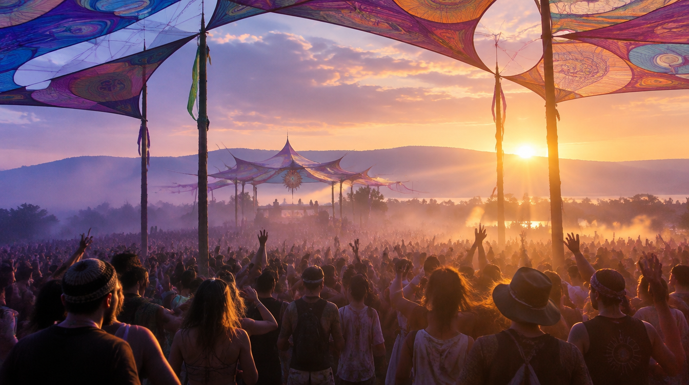 Professional performance deck representing trance and rave history