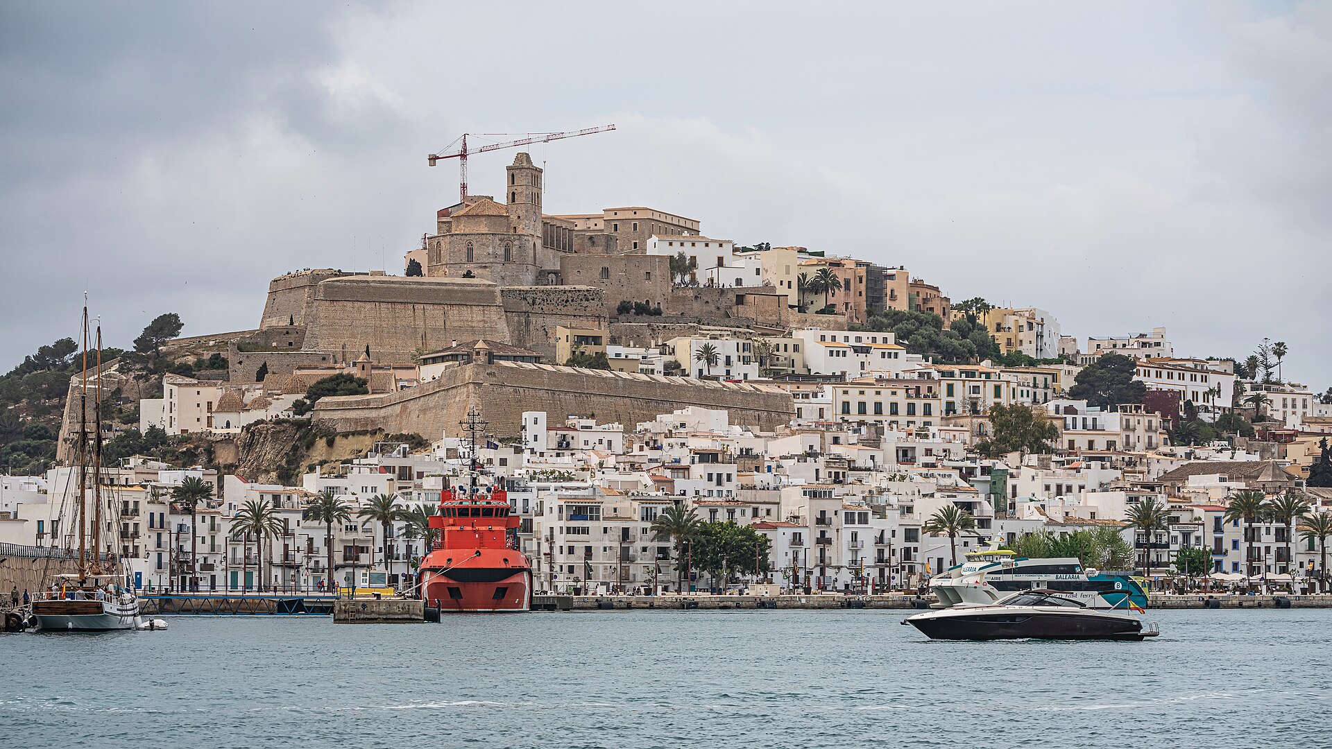 Authentic Ibiza destination photograph for PIKES HOUSE PARTY CLOSING; not an event or artist photo